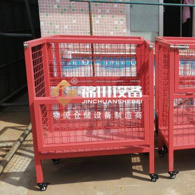 Collapsible Metal Storage Cage for Heavy-Duty Pet Supplies Transport