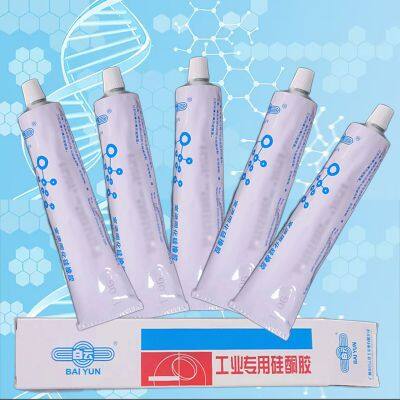 BYC113 Industrial Silicone Sealant Paste Sealant LED Lighting Sealant Refrigerator Sealing Sealant photo-3