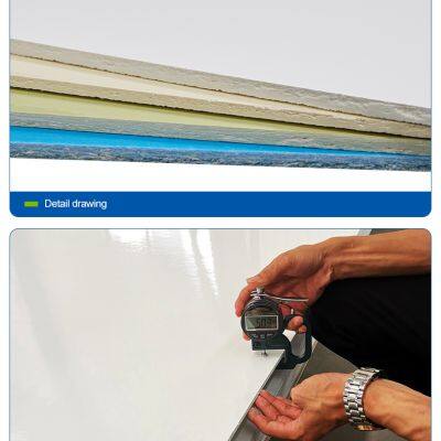 High Strength Thermal Fiberglass Wall Panels Roofing Flat Sheet Moulding Services Electrical Applications Decorative FRP Panel photo-4