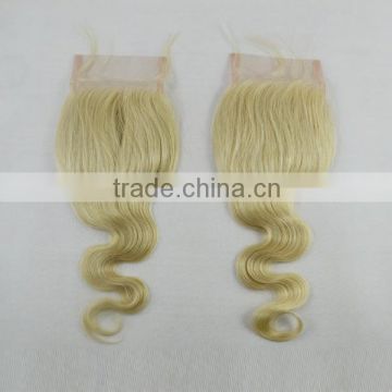 Remy human hair cheap virgin braizlian hair closure