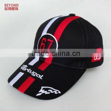 fashion 100% cotton f1 sports baseball cap for racing