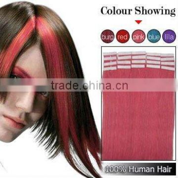 Wholesale Silky Straight Brazilian PU Skin Weft Tape Remy Hair Extension