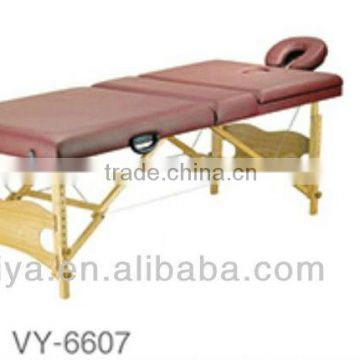 Folding electric massage bed used