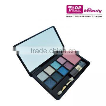 9 color makeup sets cosmetic palette with mirror