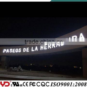 waterproof IP68 CE FCC approved used outdoor lighted signs