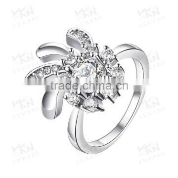 2015 new design italian white gold rings