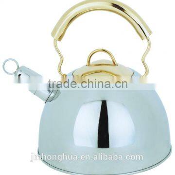 stainless steel whistling tea kettle