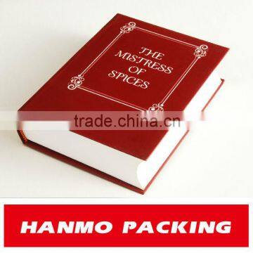 Customized Book Shaped Paper Packaging Box Delicate Gift Box