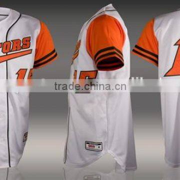 Full Button Custom Baseball Jersey for Sale photo-6