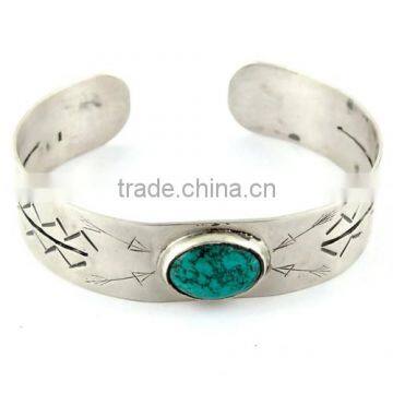 Turquoise 925 Sterling Silver Bracelets