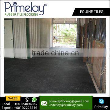 Long Lasting Horse Stable Rubber Mat / Rubber Stable Matting