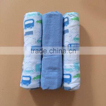 100% Cotto Flannel Print Babydiaper photo-3