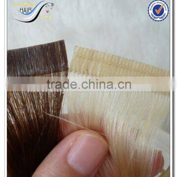 Wholesale Tape in Hair Extensions 100% Human Hair Indian Remy Tape Hair Extensions photo-4