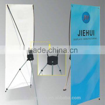 High quality aluminum large size X banner stand