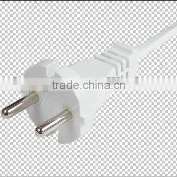 VDE 2 pin round pin electrical plug