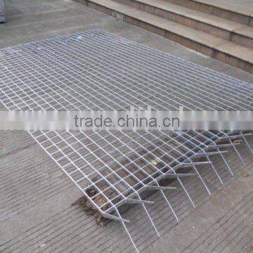 hot dip galvanized steel bar fence,galvanized panoramica fence