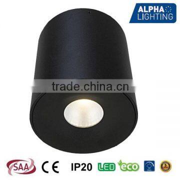 super quality 20W fixed dimmable COB led ceiling surface light with HEP driver