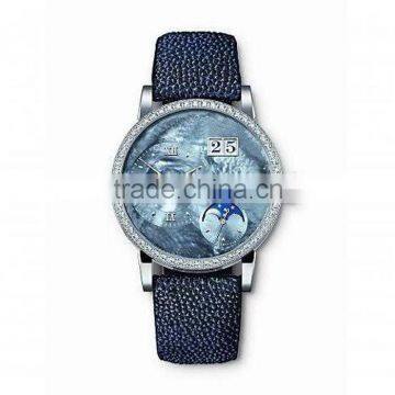 new blue luxury mens watches stainless steel dive watch man wristwatch diving 2015