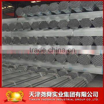 pre galvanized low carbon steel pipe china manufacturer