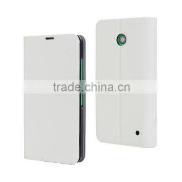 New arrival Ultra thin Leather cover case for Nokia Lumia 630