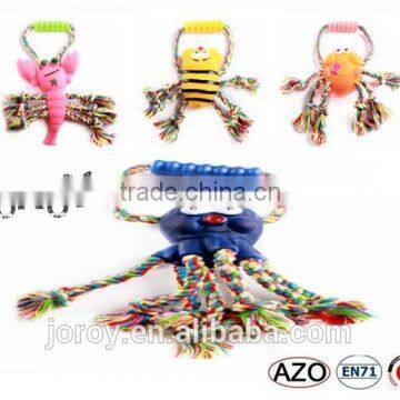 Animal Shape Rubber Pet Toy for Dog Chewing From Joroy