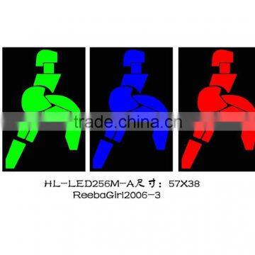 three color LED display module for running machin tradmil