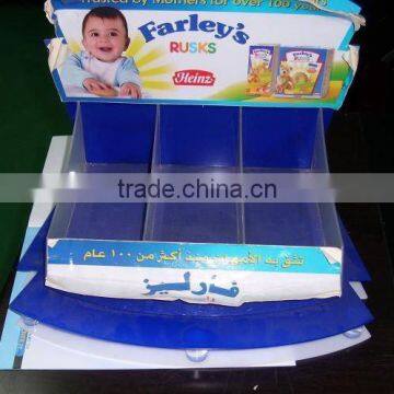 Best Price Vacuum Forming Plastic Product Advertising Display Tray For Supermarket Promotion photo-5