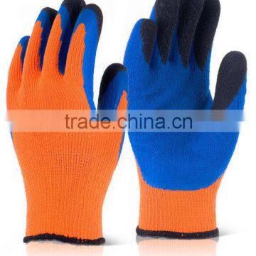 Cheap gardening glove with good quality latex palm coated cotton work glove wholesale GL2077