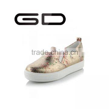 GD 2016 new style color patch women platform leisure shoes fashion concise shoes