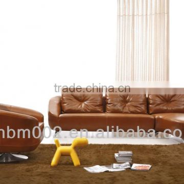 2014 New modern leather sofa set imported leather and China leather