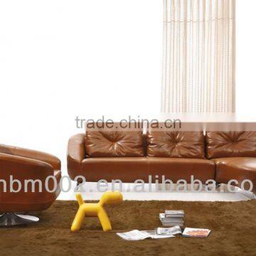 2014 New Modern Leather Sofa Set Imported Leather and China Leather