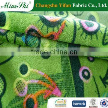 100% polyester velour with shiny stamping for living room sofas and upholstery