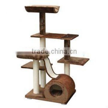 New Plush Cat Tree Cat Furniture Bed Sisal Board