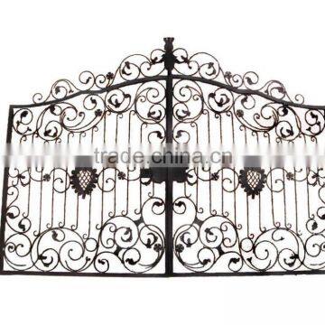 luxury wrought iron double driveway fence gate