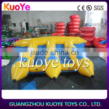 0.9mm pvc inflatable banana boat for sale, inflatable banana boat water games for sale,inflatable water banana boat rafting