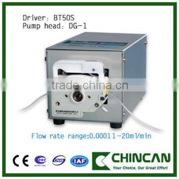 HOT SALE BT50S Micrometeror Speed Variable Peristaltic Pump with the best price