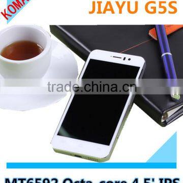 JIAYU G5S JIAYU G5 Upgrade MTK6592 Octa Core Android 4.2 2G RAM+16G ROM 4.5" IPS Screen 3000mah battery 13.0MP