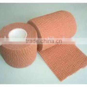 Cohesive elastic bandage, adhesive bandage with CE ISO13485