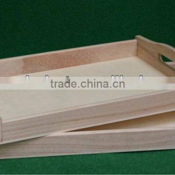 Customized wooden tray