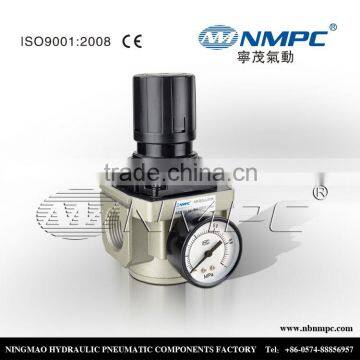 smc type big flow rate 3/4 pipe size compressed air regulator