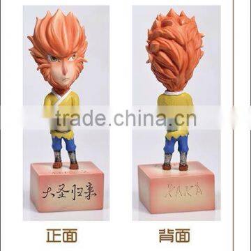 With the most distinctive features of the Chinese Monkey King plastic toys