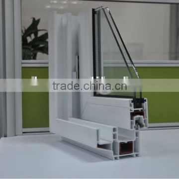 China PVC window 60, 95 sliding uPVC profile