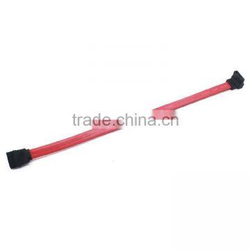 L shape to straight sata 7 to 7 flat serial ATA cable custom length