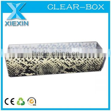 customized clear pvc soft crease folding box