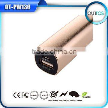 Mobile Phone Accessories Factory in China Portable Power Bank 2600mah
