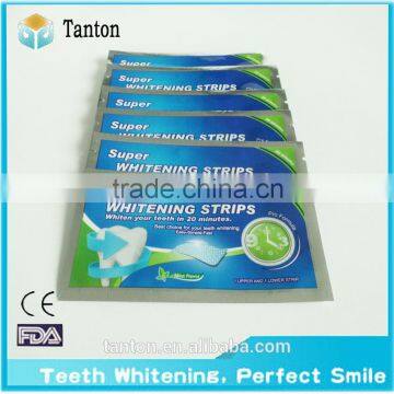 Good effect & Home use Teeth whitening strips ,whitening dry strips, from Tanon factory, Bring you bright smile