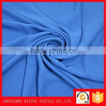 Hot design 75D woven technical 100%polyester crepe fabric characteristics