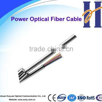 OPGW optical fiber cable for high voltage use 48F G.652D optical fiber cable