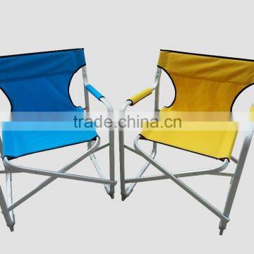 Fashional colorful aluminum folding director chair