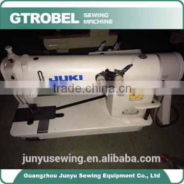 used Second-hand JUKI Double needle ,double chain stitch sewing machine MH-382